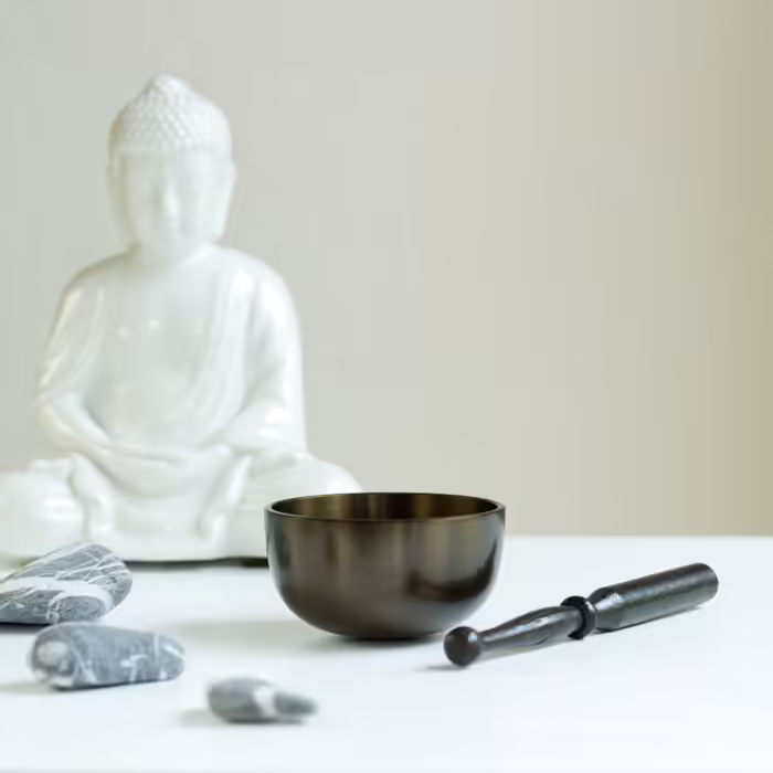 Japán hangtálak - Japán Hangtál - DHARMA - Fekete  A DHARMA japán hangtál fekete színűre lakkozott. A fém átfénylik ezen a lak