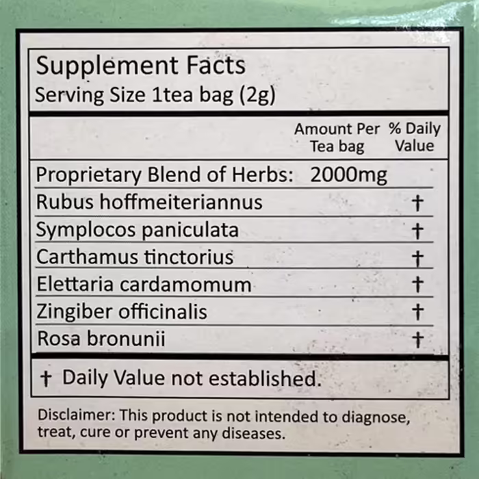 Tibeti gyógyteák - SORIG Every day Tea bag - Tea minden napra Energia, harmónia, relaxáció, bőr egészség, étvágy, megfázás, influenza, emésztés SORIG tibeti gyógytea, enyhíti a fejfájást, szédülést, migrént és felfrissí 