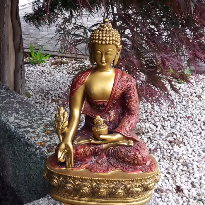 Buddha szobrok - Gyógyító Buddha - 30 cm   