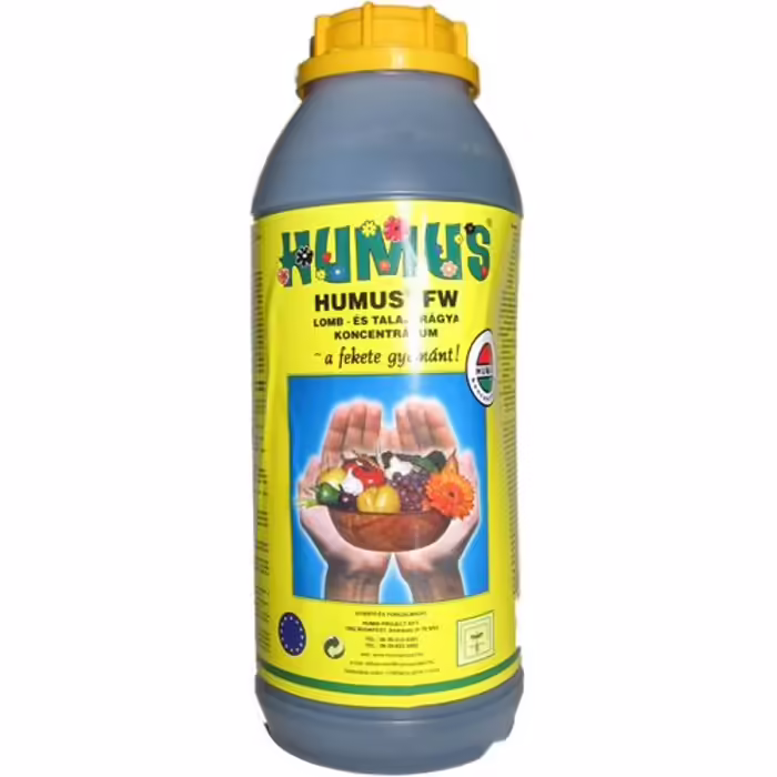 Tápszer - Humus FW 1 l - Huminsav természetes tápszer  A HUMUS FW, HUMINIT alapanyagból kivont biológiailag aktív, természetes hum 
