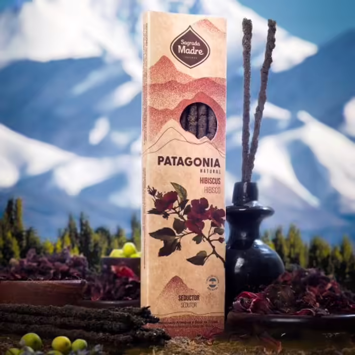 Sagrada Madre Patagonia sorozat - Sagrada Madre - Patagonia sorozat - Hibiscus-Hibiszkusz Füstölő  A hibiszkusz arom&aacute;ja cs&aacute;b&iacute;t&aacute;sra &eacute;s roman 