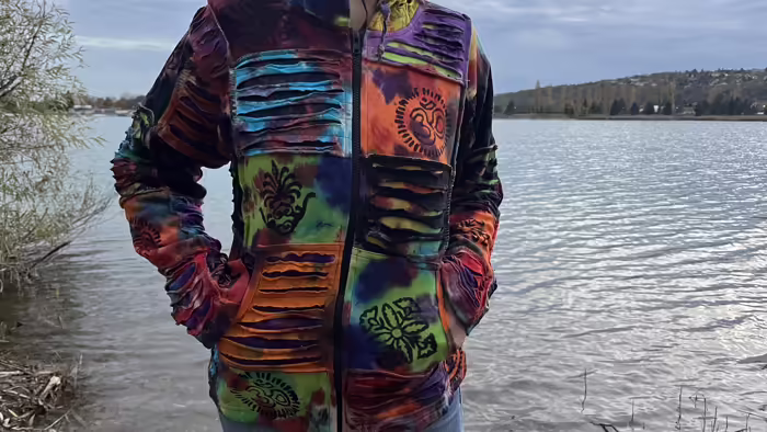 Női öltözetek - Nepáli Unisex pulóver - Színes  A Nep&aacute;li unisex pul&oacute;ver &ndash; sz&iacute;nes,puha tapint&aac